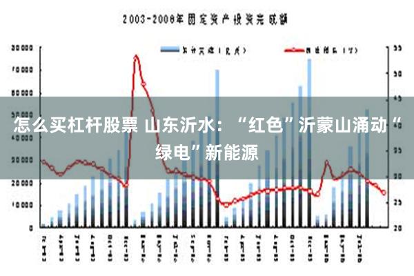 怎么买杠杆股票 山东沂水：“红色”沂蒙山涌动“绿电”新能源